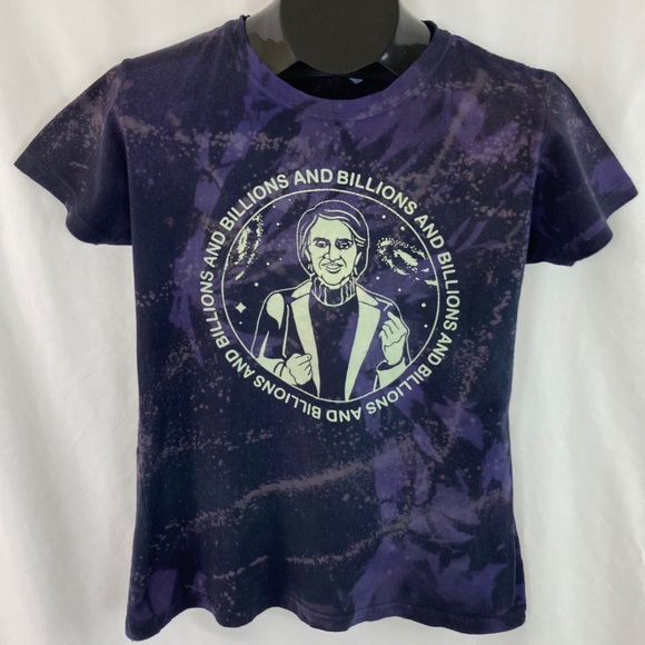 Tultex Tops - Custom Billions and Billions Carl Sagan T Shirt
